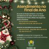 Atendimento no Final de Ano