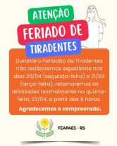 Feriado de Tiradentes</a><script src=