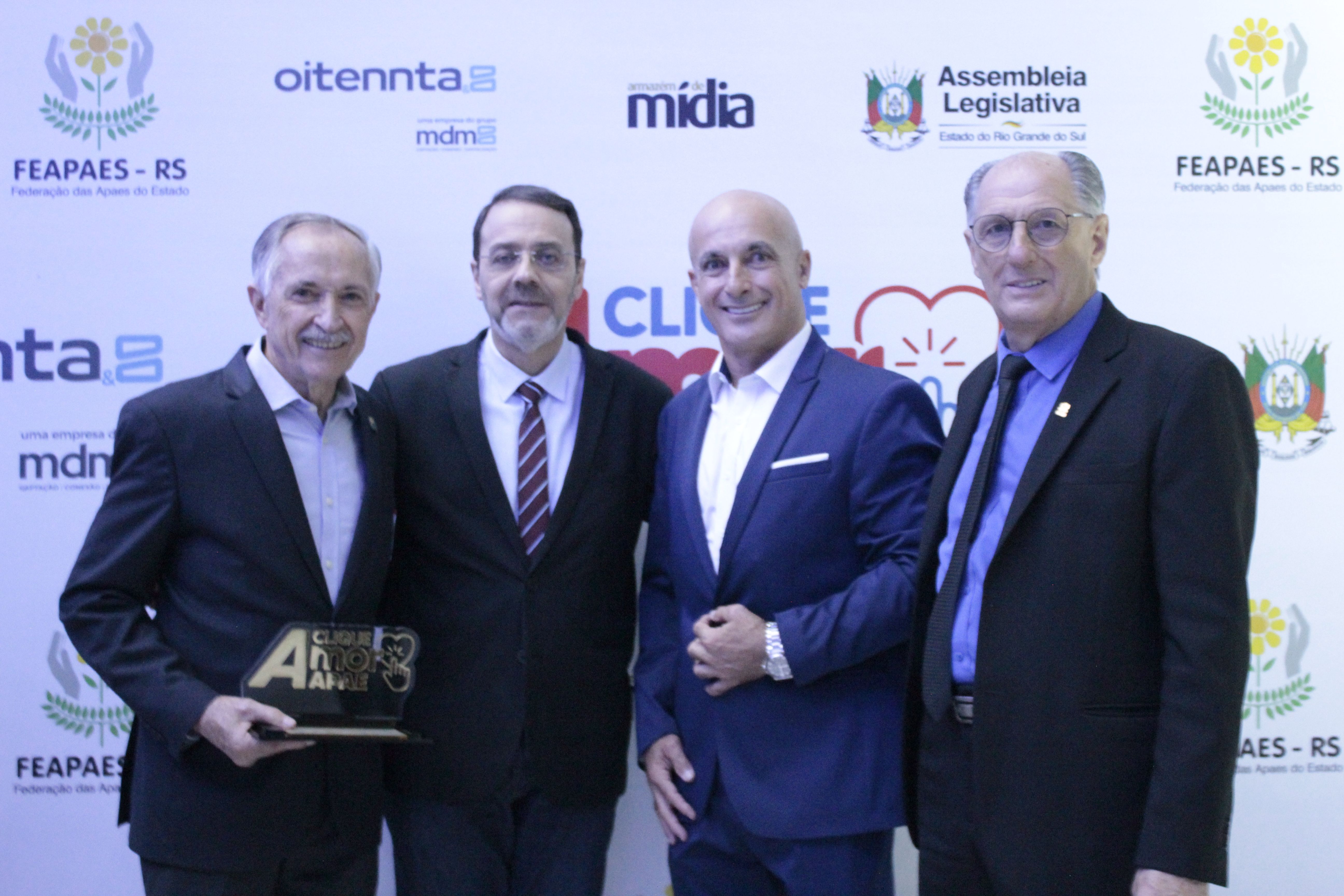 Jos� Turozi, Oziris Marins, Miguel Muccilo e Afonso Tochetto./ Cr�dito:Nathan Tortorela