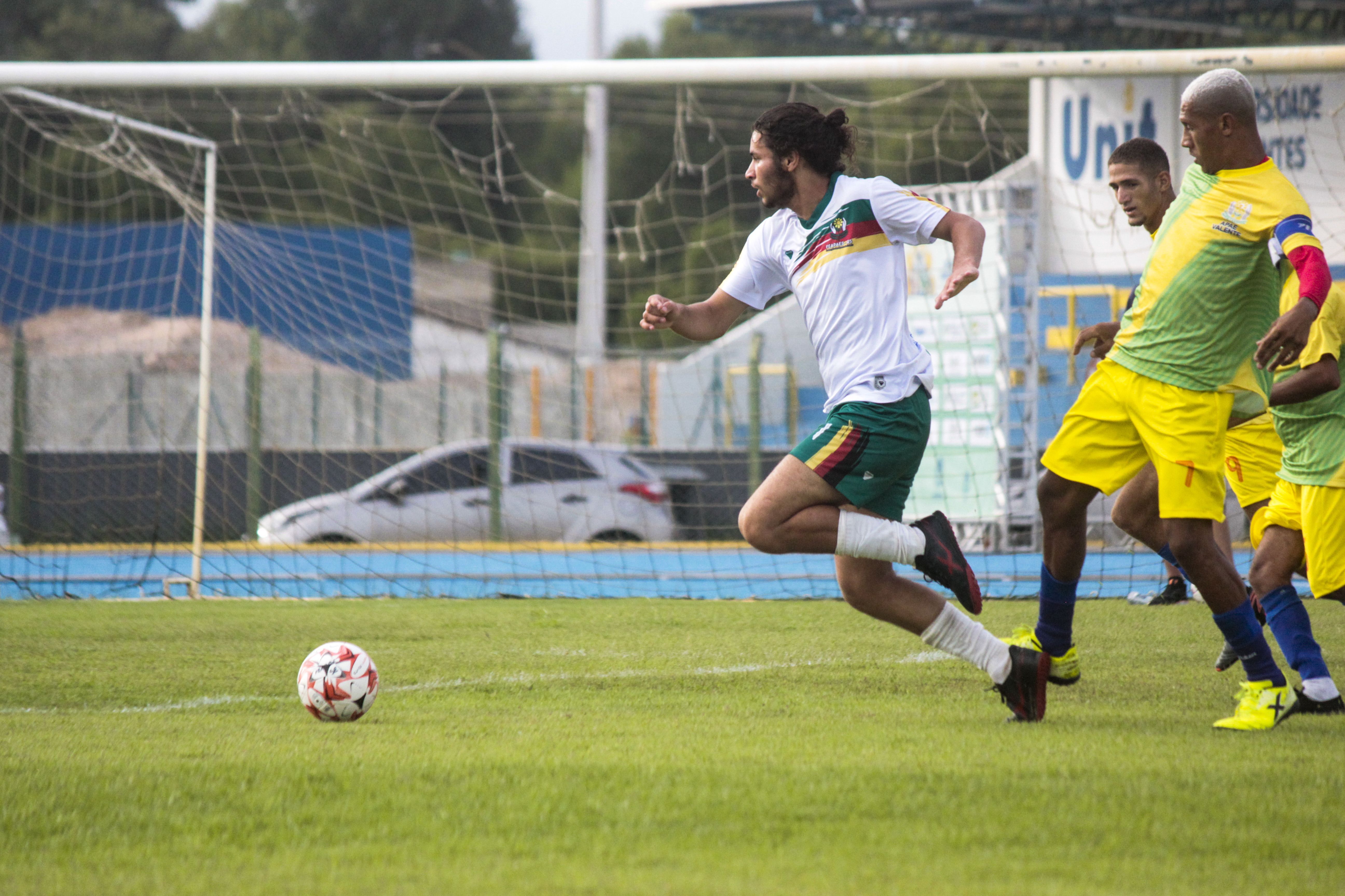 Equipe de futebol society do 13� Conselho das Apaes./ Cr�dito: Nathan Tortorela