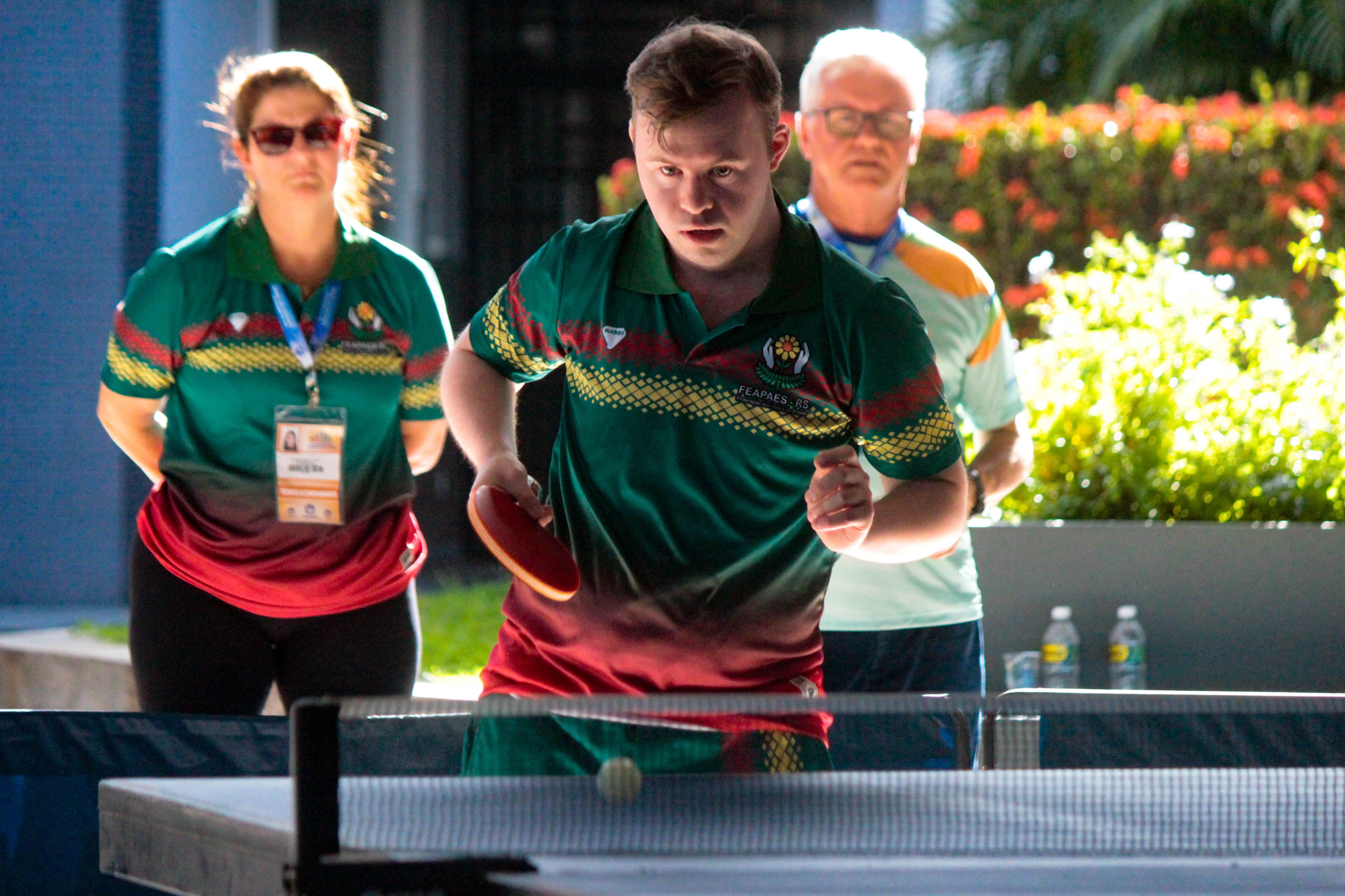 Julio Henrique Pasquetti, 3� lugar na modalidade T�nis de Mesa. / Cr�dito: Nathan Tortorela