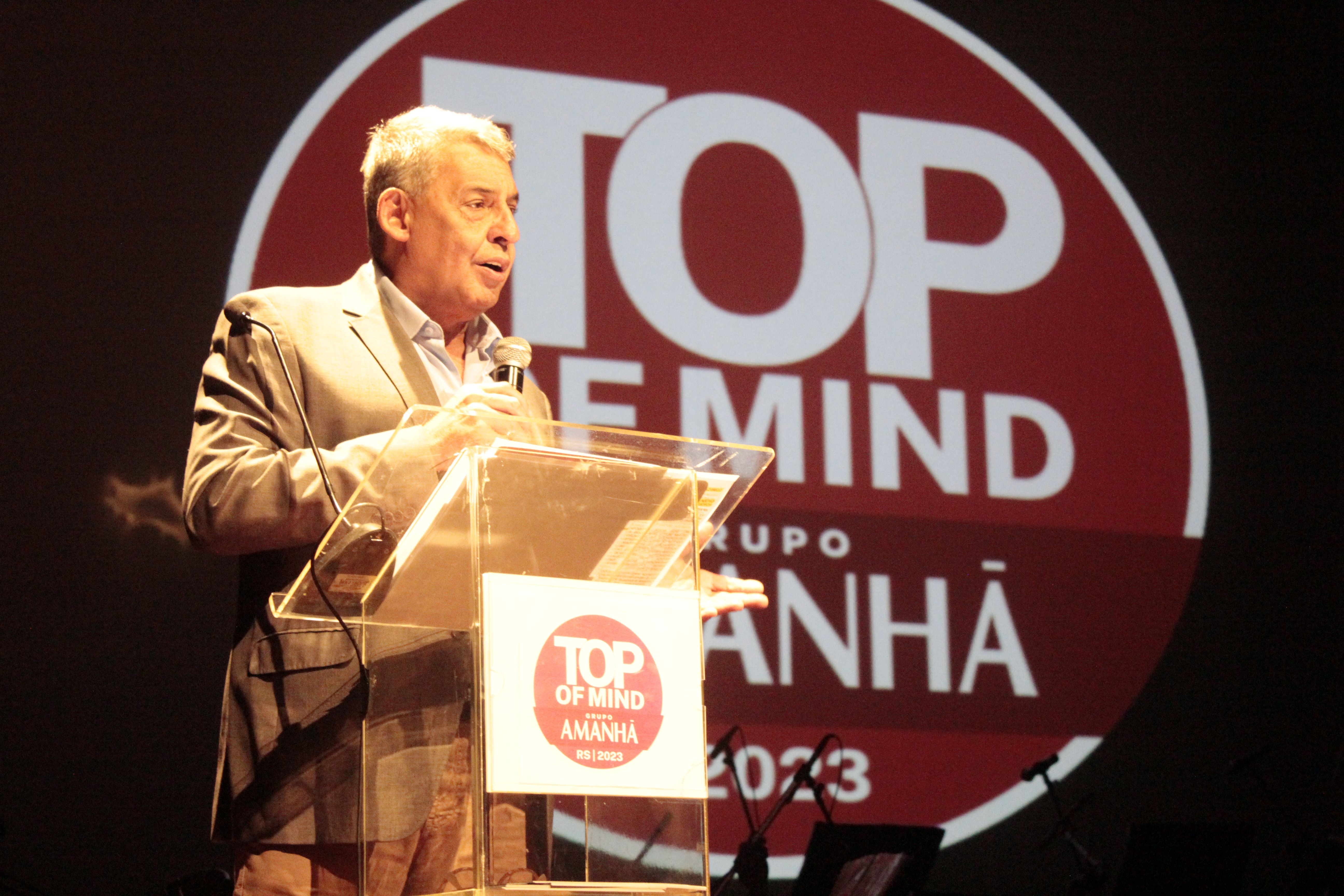 Sebasti�o Melo, prefeito de Porto Alegre.