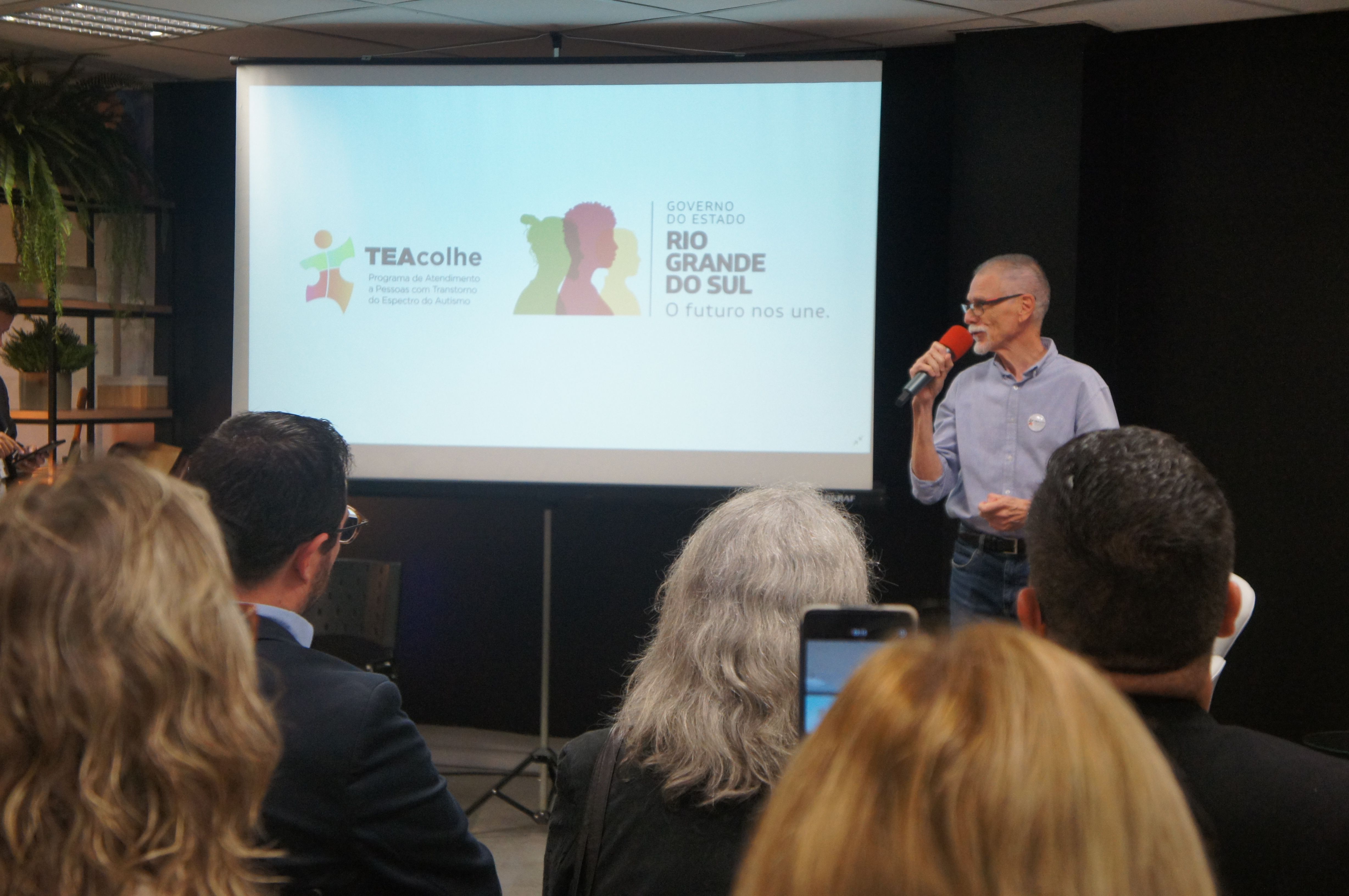 Hugo Br�s, da Rede Ga�cha Pr�-Autismo.